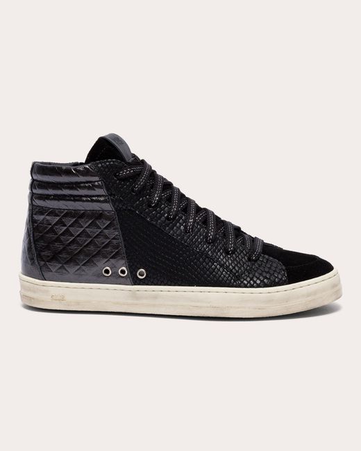 P448 Black Skate Cheope High-top Sneaker Suede/leather/rubber