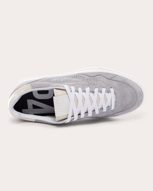 P448 Gray Bali Suede Sneaker