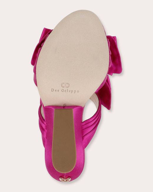 Dee Ocleppo Pink Burgundy Sandal