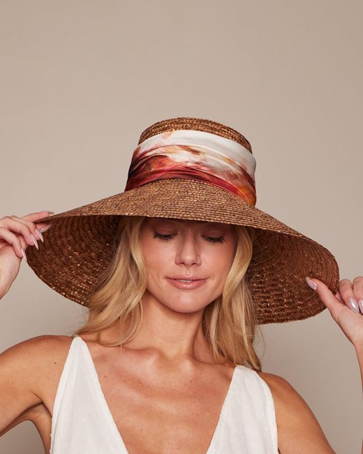 Eugenia Kim Brown Mirabel Straw Sun Hat