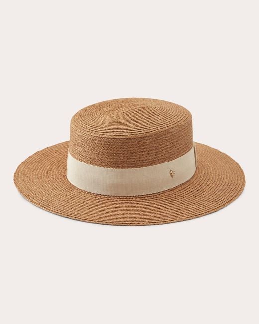 Helen Kaminski Natural Gracie Raffia Boater