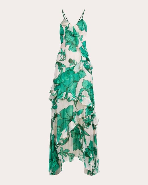 francesca green dress Xscape Evenings Women's Halter Neck Satin Trumpet Gown - Green main image 0