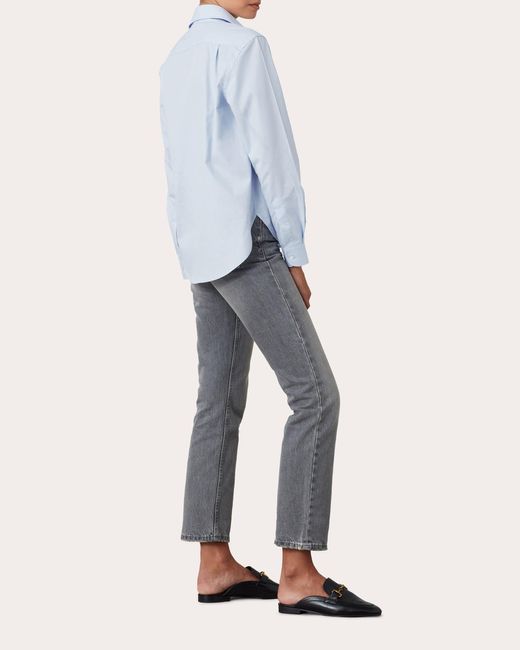 With Nothing Underneath White The Classic Poplin Shirt