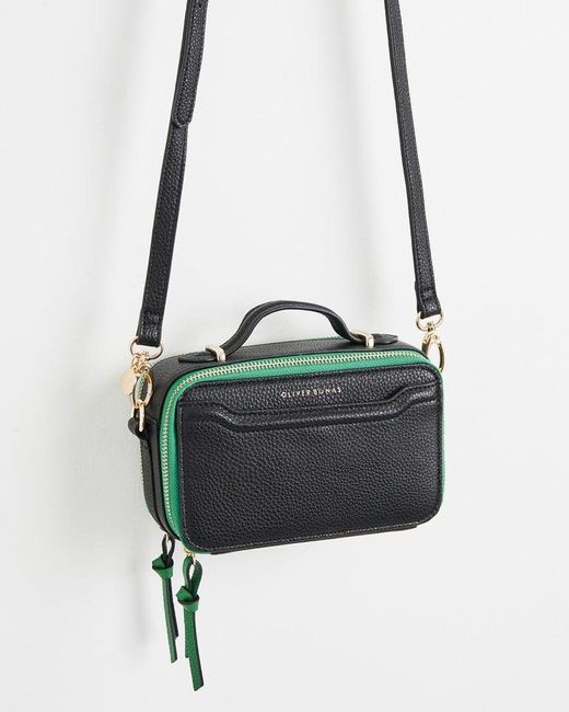 Oliver Bonas Eliana & Green Crossbody Bag in White Lyst