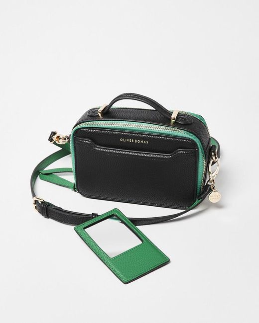 Oliver Bonas Eliana & Green Crossbody Bag in White Lyst