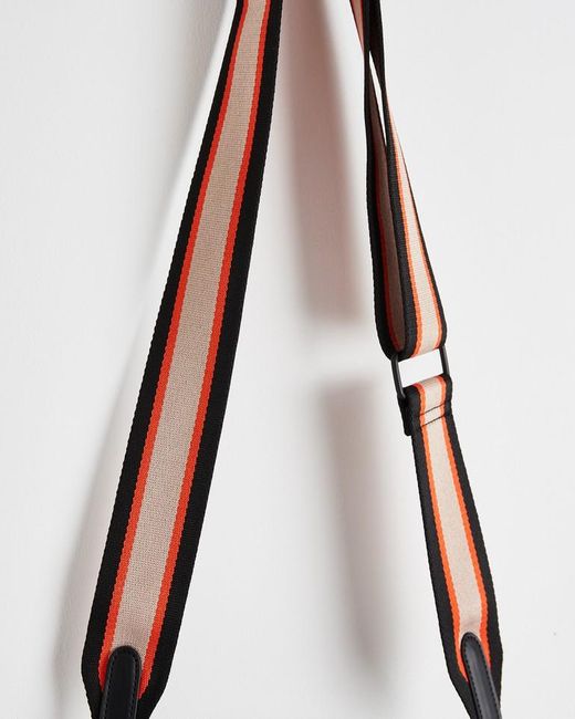 Oliver Bonas Charlee Coated Crossbody Camera Bag in Black Lyst