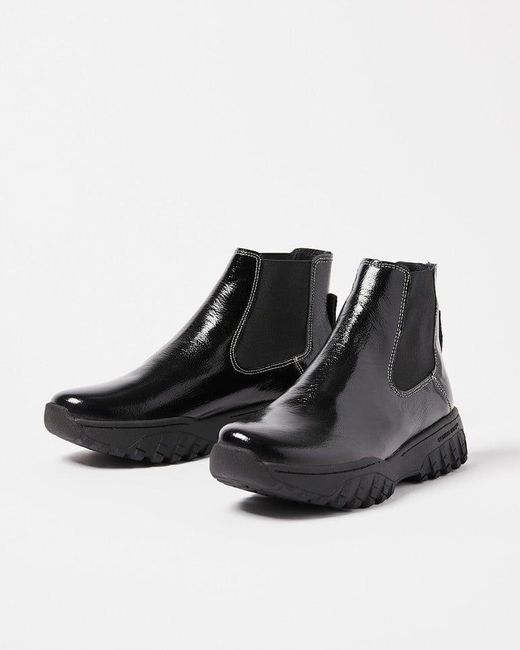 Oliver Bonas Woden Elena Patent Leather 