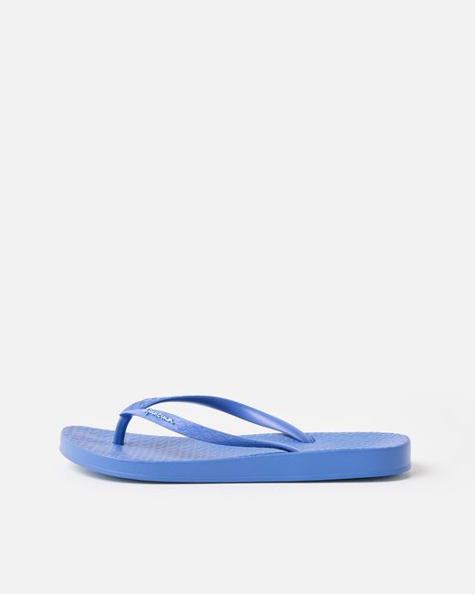 Ipanema Blue Anatomic Flip Flops, Size 4