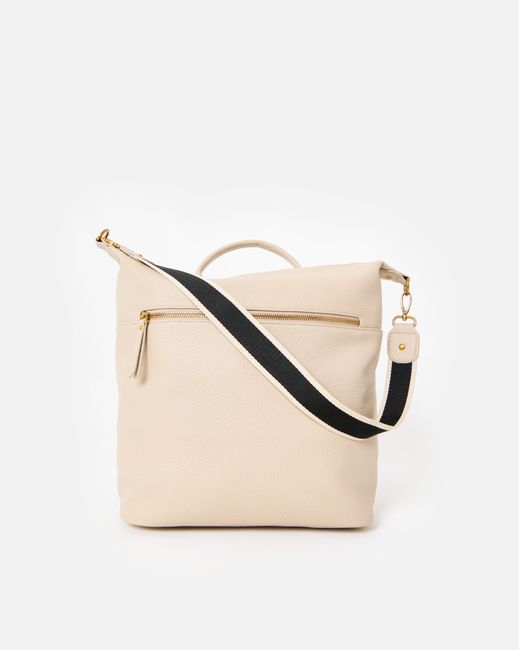 Oliver Bonas Natural Ethel Ecru Backpack