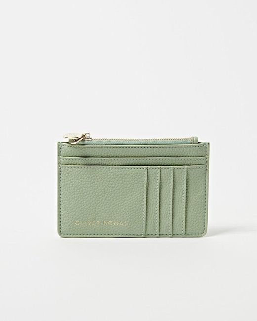 Oliver Bonas Rita Mint Green Card Holder Lyst