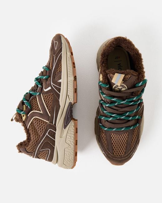Victoria Brown Mythos Trail Marron Trainers, Size 4