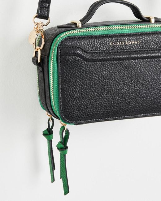 Oliver Bonas Eliana & Green Crossbody Bag in White Lyst