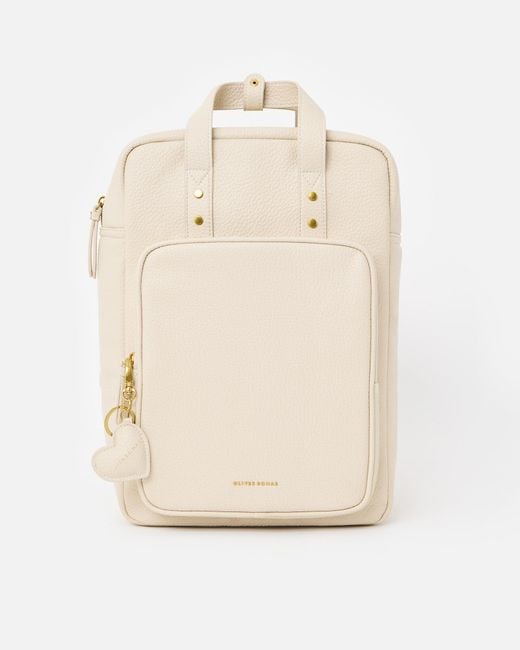Oliver Bonas Natural Mami Laptop Backpack