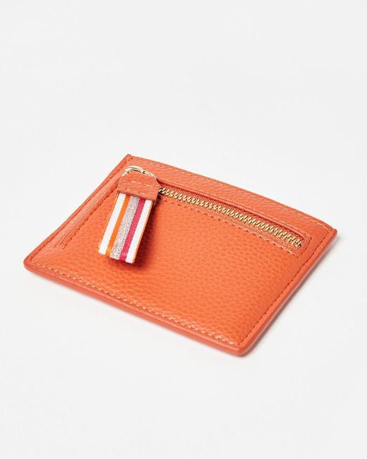 Oliver Bonas Lola Card Holder in Orange Lyst