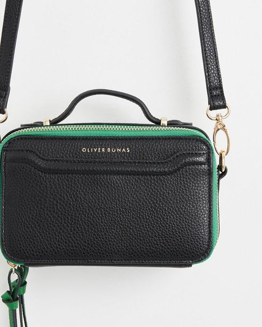 Oliver Bonas Eliana & Green Crossbody Bag in White Lyst