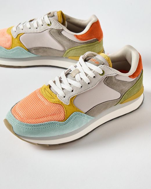 HOFF Metallic City Carmel By The Sea Trainers Size Uk 3