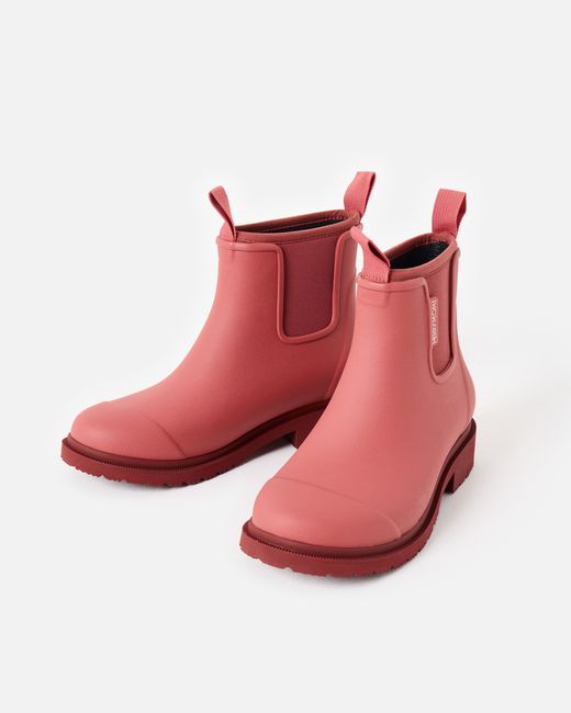 Merry People Red Clay Bobbi Ankle Wellington Boots, Size Uk 3