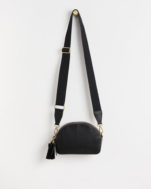 Oliver Bonas Sophia Curved Crossbody Bag Medium in Green Lyst