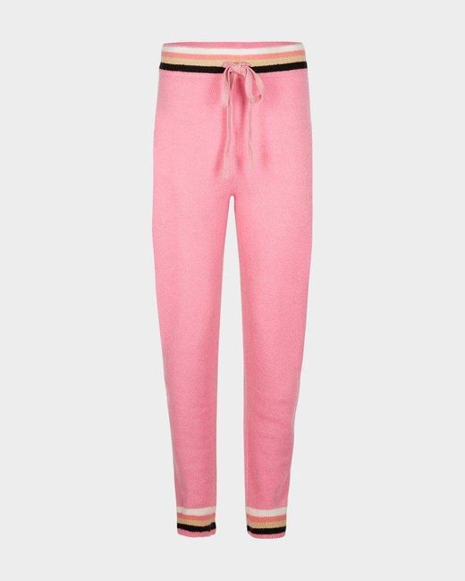 Oliver Bonas Striped Cuff Pink Lounge 