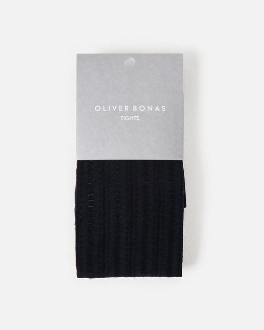 Oliver Bonas White Heart Print Tights