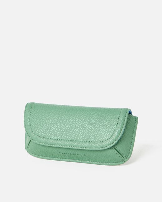 Oliver Bonas Green Carly Sage Sunglasses Case