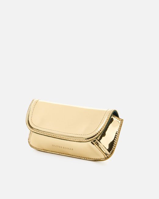 Oliver Bonas Carly Patent Sunglasses Case in Natural Lyst UK