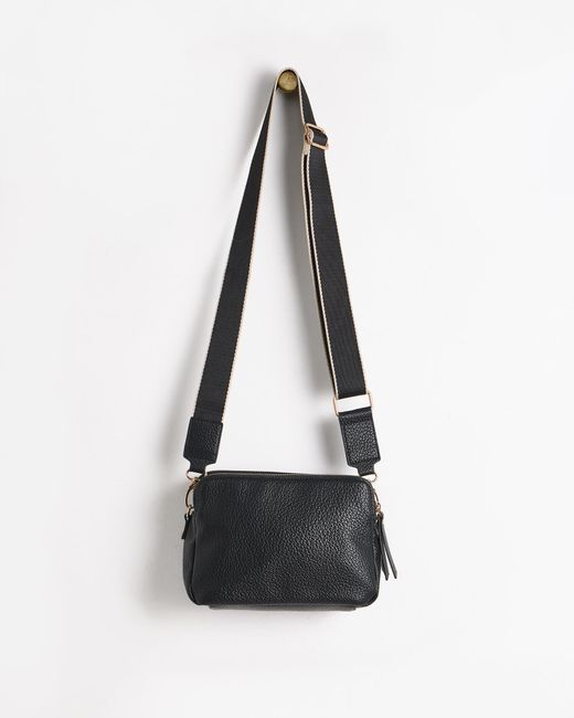 Oliver Bonas Blue Isla Crossbody Bag