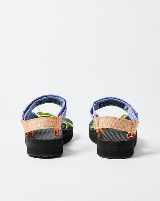 Oliver Bonas Blue Teva Chunky Midform Universal Metallic Lilac Sandals