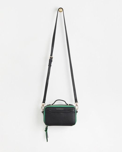 Oliver Bonas Eliana & Green Crossbody Bag in White Lyst