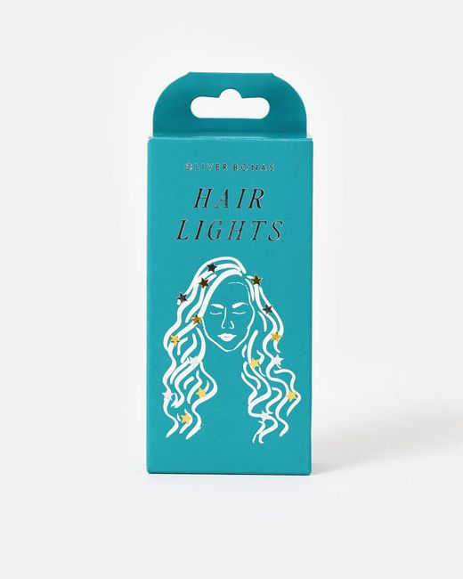 Oliver Bonas Blue Luna Star Hair Lights