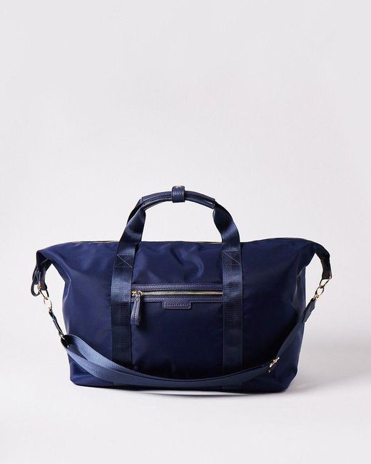 Oliver Bonas Synita Blue Weekend Bag