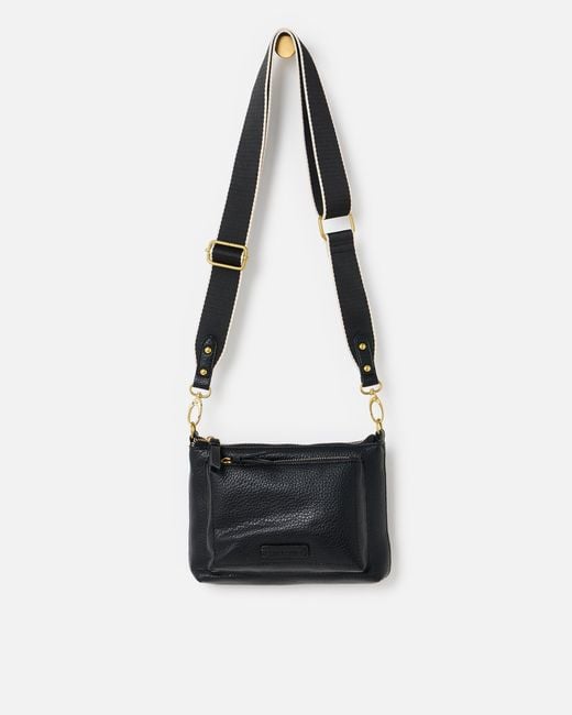 Oliver Bonas Black Mila Crossbody Bag