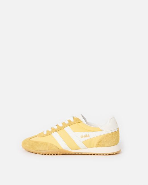 Gola Natural Sprinter Pollen & White Trainers, Size 3