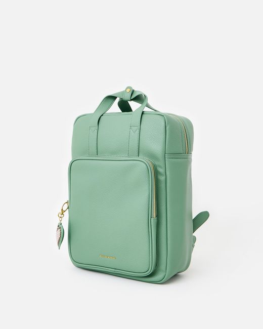 Oliver Bonas Green Mami Sage Backpack