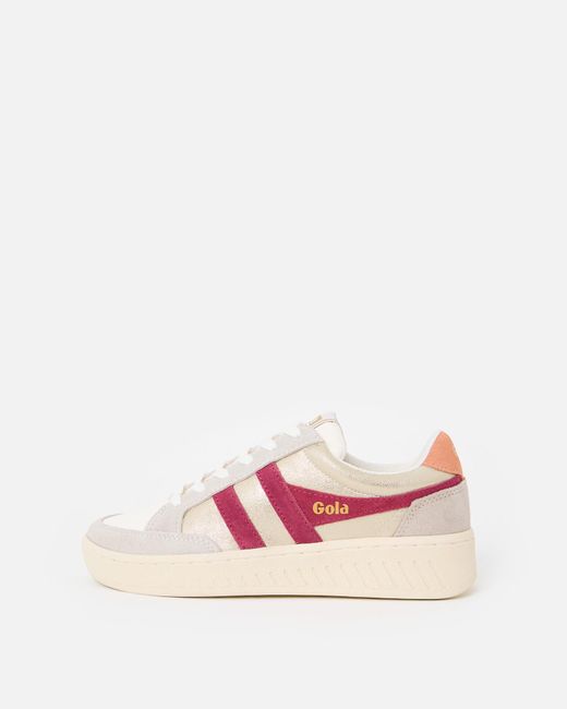 Gola Pink Superslam Blaze & Cerise Trainers, Size Uk 4