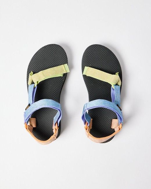 Oliver Bonas Blue Teva Chunky Midform Universal Metallic Lilac Sandals