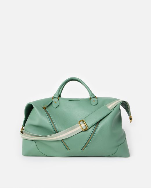 Oliver Bonas Green Olivia Seafoam Weekend Bag