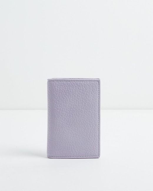 Oliver Bonas Annie Fold Over Lilac Card Holder in Purple Lyst