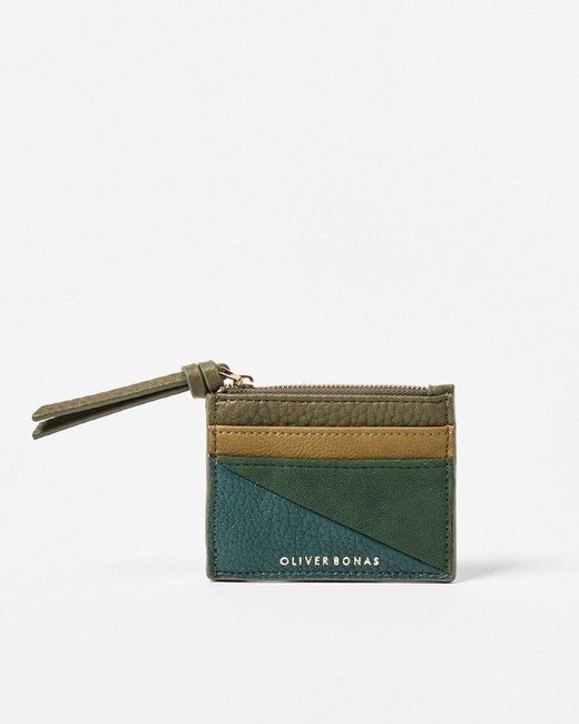 Oliver Bonas Maya Card Holder Mini in Green Lyst