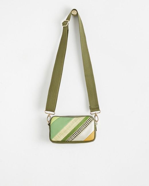oliver bonas green bag
