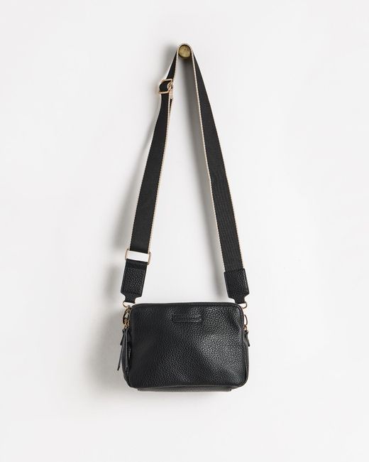 Oliver Bonas Blue Isla Crossbody Bag