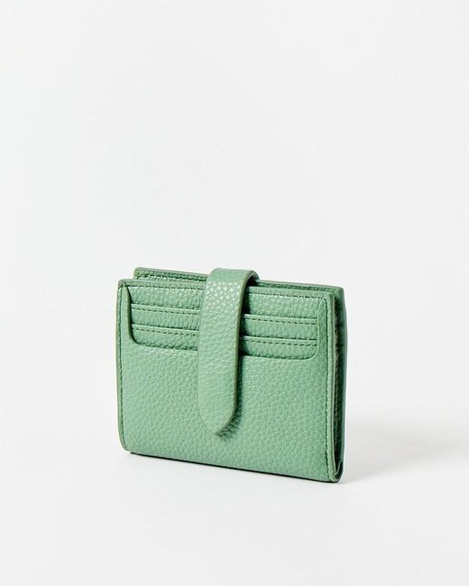 Oliver Bonas Ettie Sage Card Holder in Green Lyst
