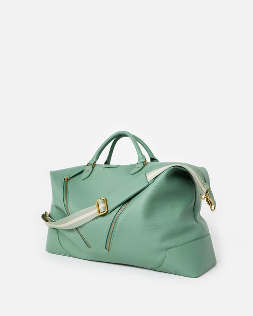 Oliver Bonas Green Olivia Seafoam Weekend Bag
