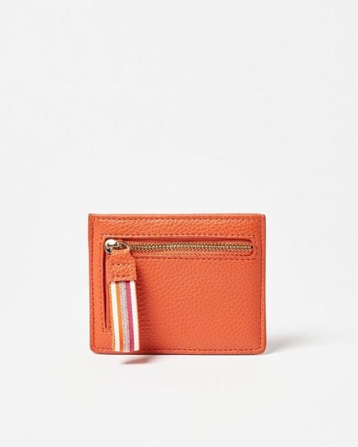 Oliver Bonas Lola Card Holder in Orange Lyst