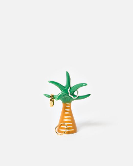 Oliver Bonas Green Palm Tree Ring Holder
