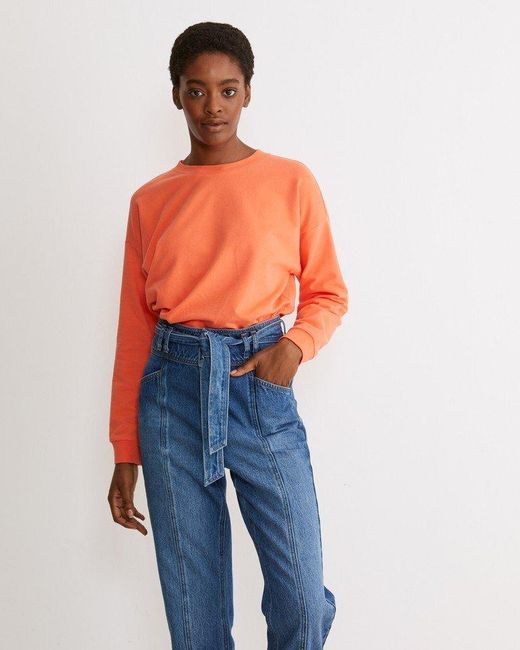 Super Soft Slash Neck Sweatshirt 