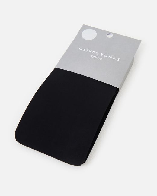 Oliver Bonas White 30 Denier Opaque Tights
