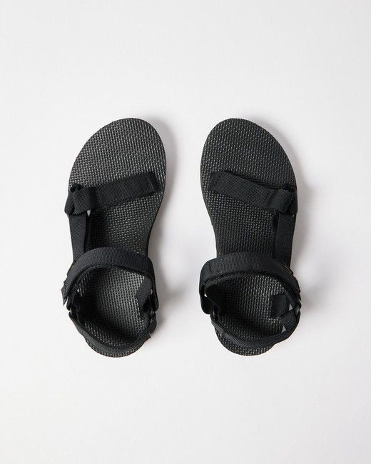 Oliver Bonas Black Teva Chunky Midform Universal Sandals