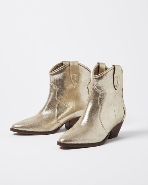 Metallic sales boots uk
