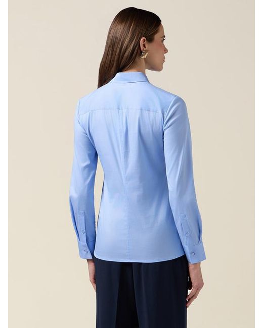 Camicia Basic di Oltre in Blue